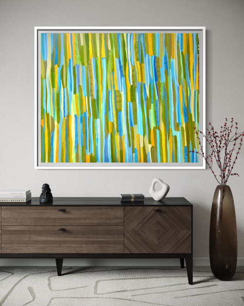 Spring flow, 120x100cm — foto 4