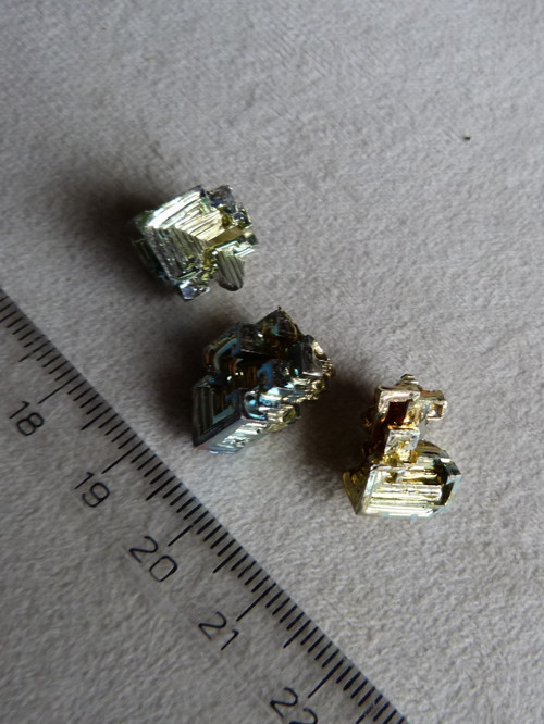 Bismut krystal - 3 ks (BS 3/5) — foto 3