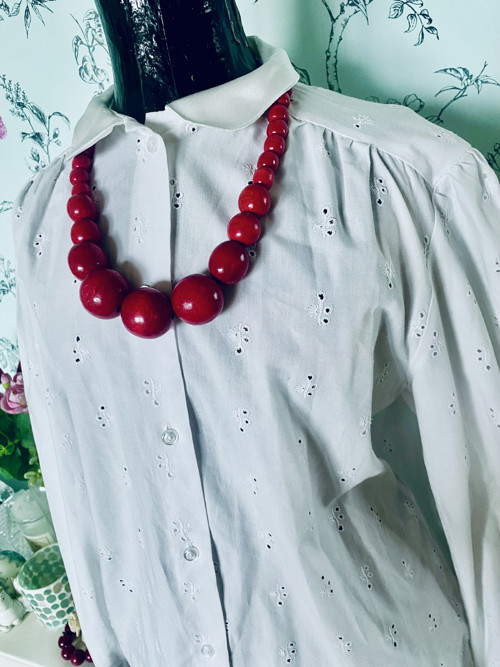 Halenka vintage madeirová — foto 4