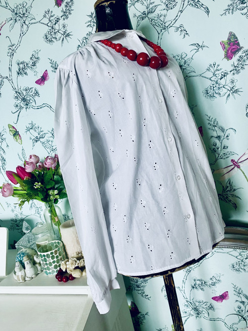Halenka vintage madeirová — foto 3