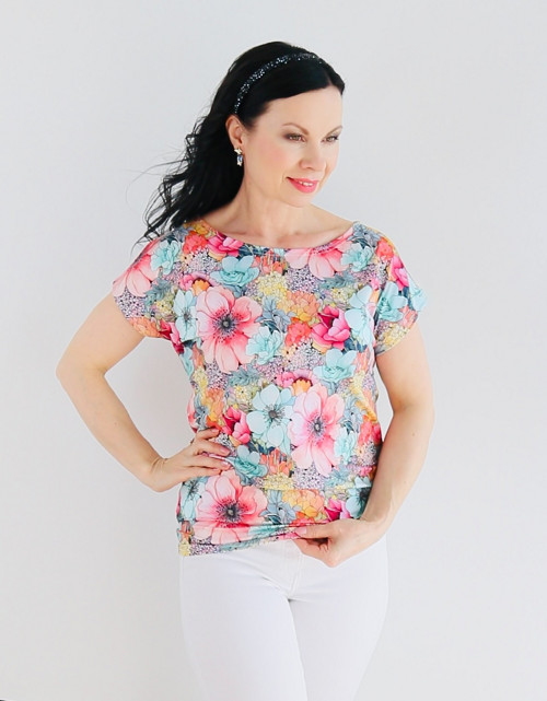 Dámské tričko se vzorem — foto 4