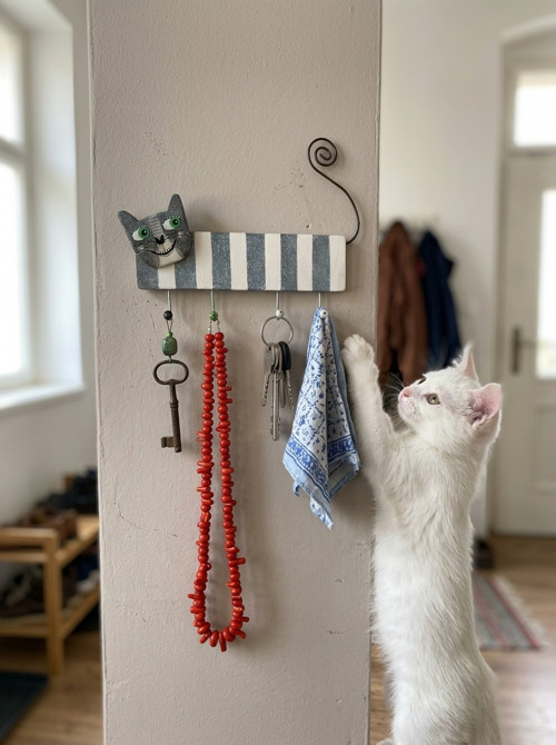 Věšák kocour — foto 2