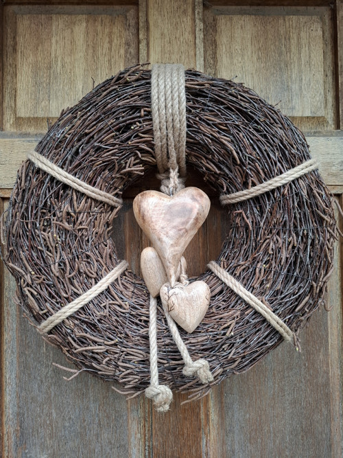 Celoroční věnec z břízy — foto 6