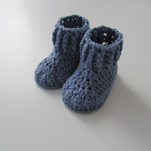 Háčkované botičky (10 cm) — foto 4