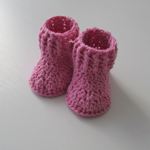 Háčkované botičky (10 cm) — foto 6