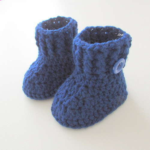 Háčkované botičky (9 cm) — foto 4