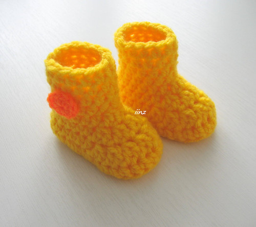 Háčkované botičky (9 cm) — foto 5