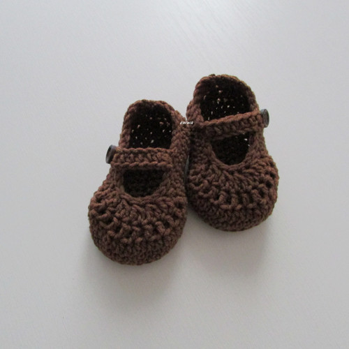 Háčkované botičky (10 cm) — foto 4