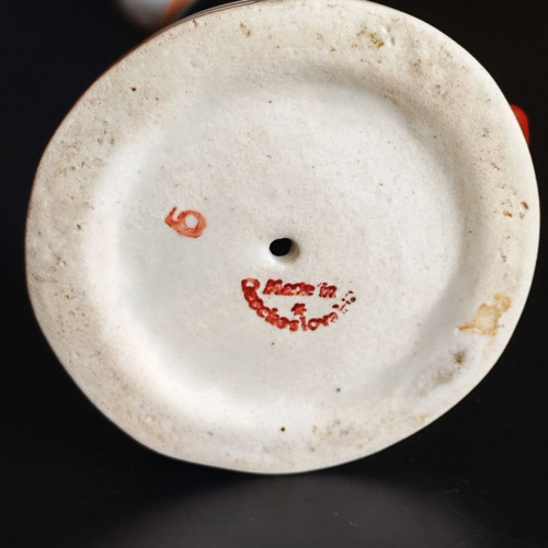 Porcelánová figurka klarinetista — foto 2