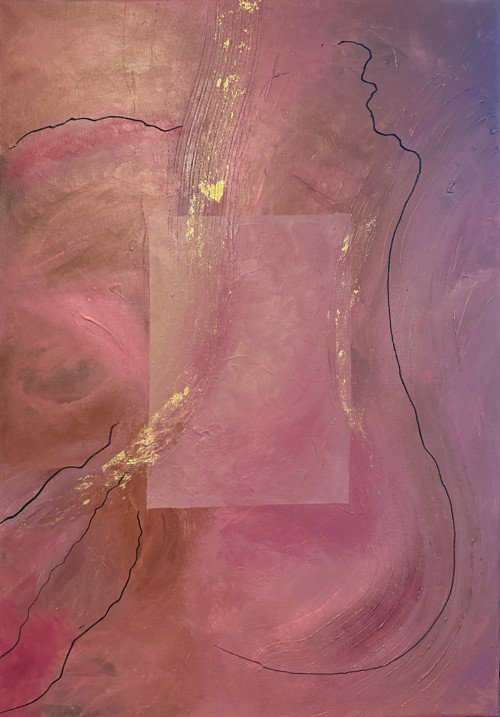 Silky whispers, 70x100cm — foto 6