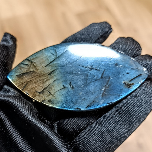Labradorit, ID 5702, 78x40 mm — foto 3