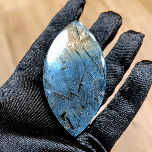 Labradorit, ID 5702, 78x40 mm — foto 2
