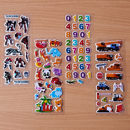 3D samolepky — foto 2
