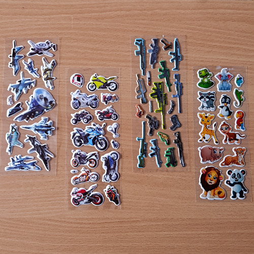 3D samolepky — foto 2