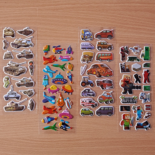 3D samolepky — foto 2
