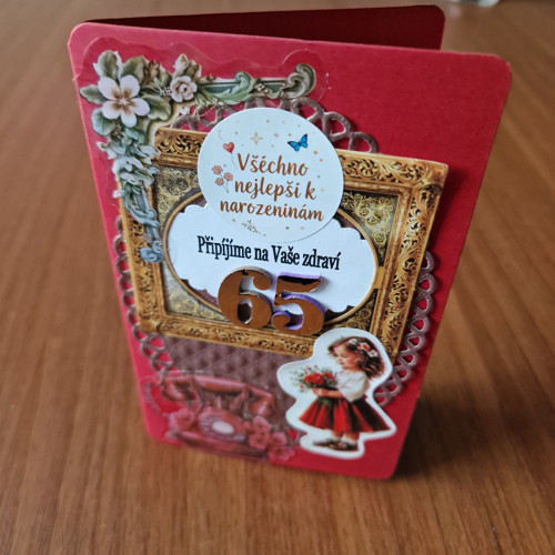 Přání k 65 narozeninám. — foto 3