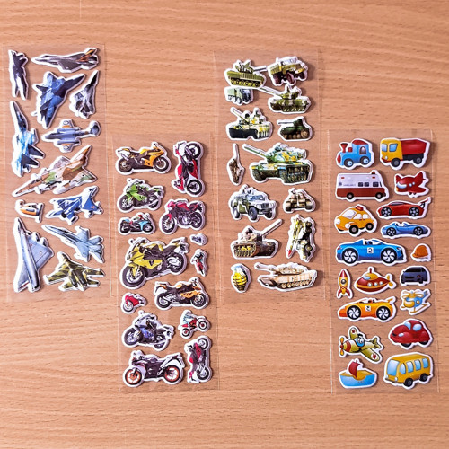3D samolepky — foto 2