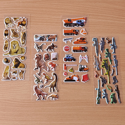 3D samolepky — foto 2