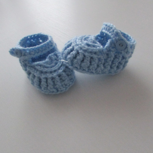 Háčkované botičky (9 cm) — foto 6