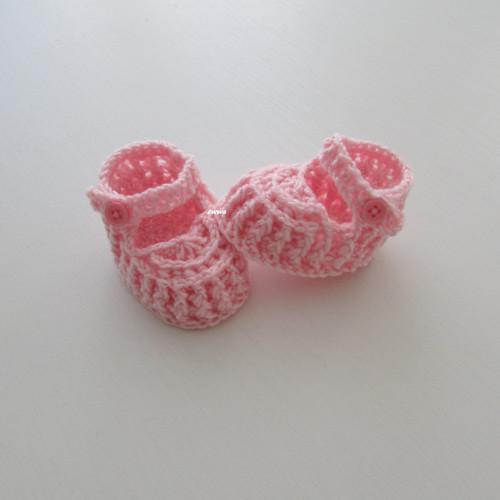 Háčkované botičky (9 cm) — foto 5