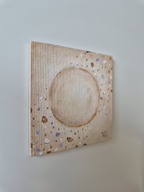 Malovaný magnet – Jarní snění, modrá — foto 2
