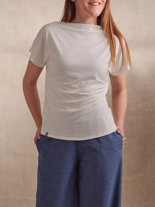 Halenka Saona smetanová bílá — foto 2