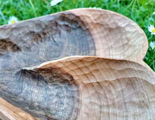 Dlabané srdce z ořechového masivu — foto 2