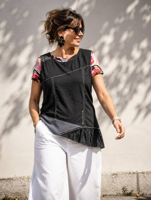 Černošedá vestička " Street Mood " UPC — foto 2