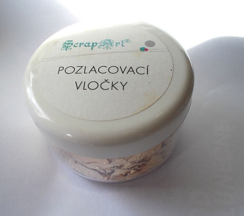 Pozlacovací vločky — foto 2