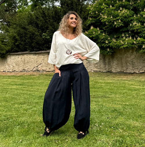 Harémky Tenzel Deep Indigo — foto 2