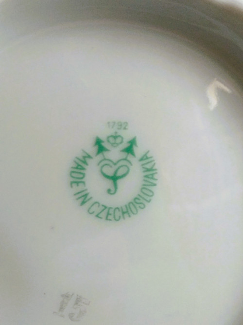 Porcelánová váza — foto 3