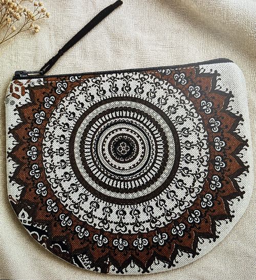 Velká kulatá kapsička- mandala … — foto 2