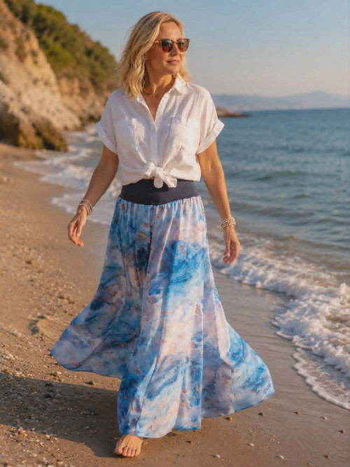 Dámské Kalhotová Sukně Bouře — foto 3