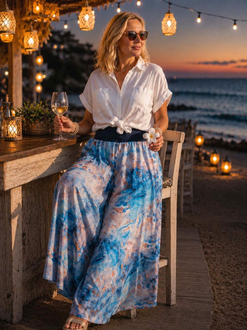 Dámské Kalhotová Sukně Bouře — foto 2