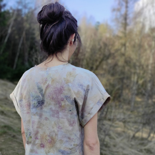 Tričko přírodně barvené No.8 — foto 5