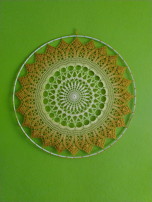 Háčkovaná mandala — foto 4