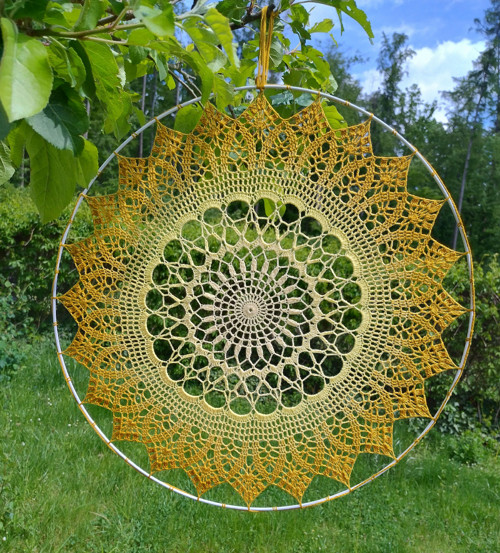 Háčkovaná mandala — foto 5