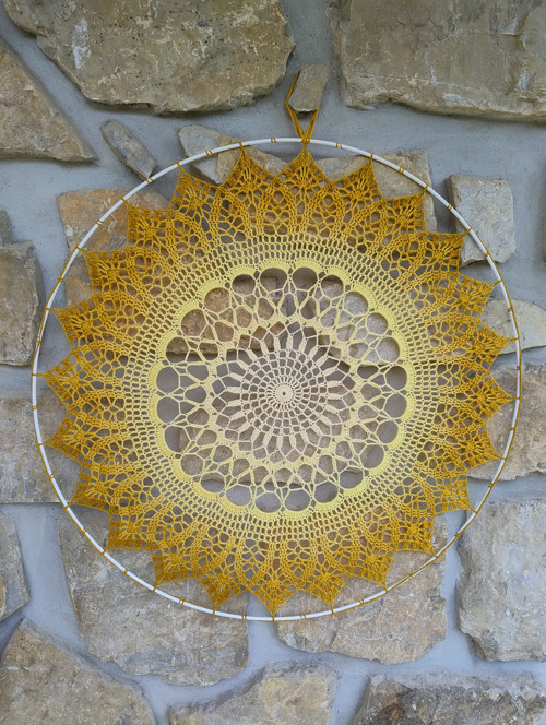 Háčkovaná mandala — foto 2