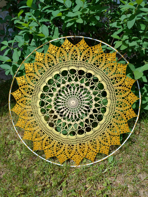 Háčkovaná mandala — foto 3