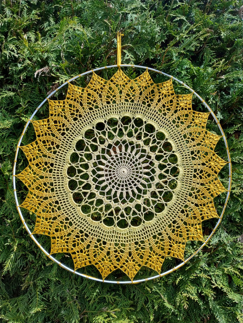 Háčkovaná mandala — foto 6