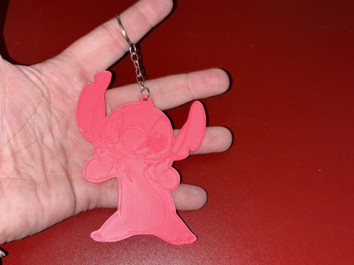 Přívěšek na klíče - velký Stitch — foto 2