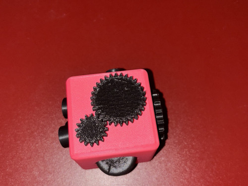 Antistresová kostka - Fidget cube (větší) — foto 3