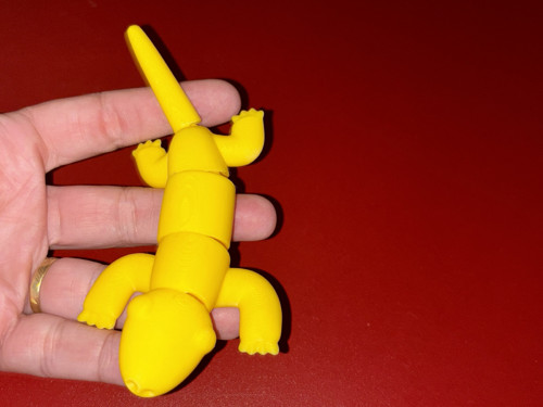 Flexi ještěrka – ohebná figurka — foto 2