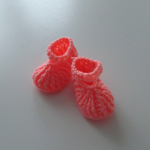 Háčkované botičky (9,5 cm) — foto 4