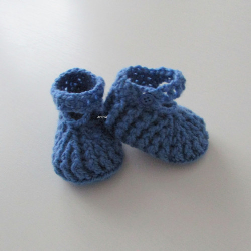 Háčkované botičky (9 cm) — foto 4
