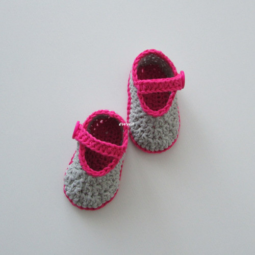 Háčkované botičky (10 cm) — foto 5