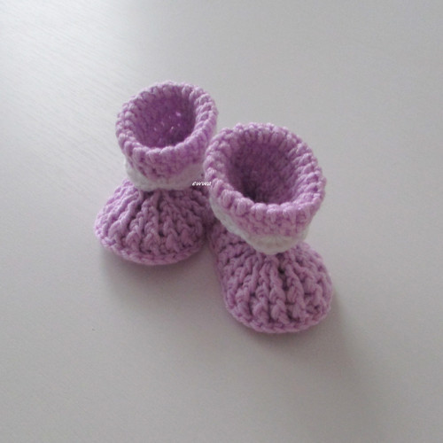Háčkované botičky (10 cm) — foto 4