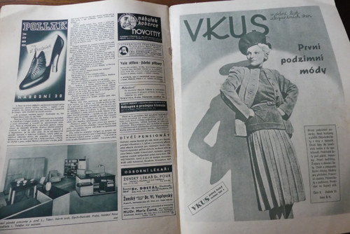 Časopis EVA, 15/1939, móda — foto 2
