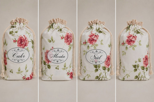 Stylový textilní obal v shabby chic stylu — foto 2