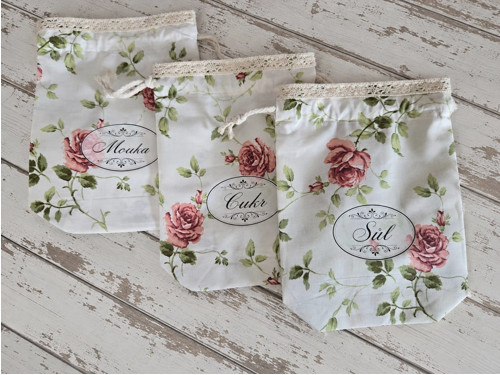 Stylový textilní obal v shabby chic stylu — foto 4